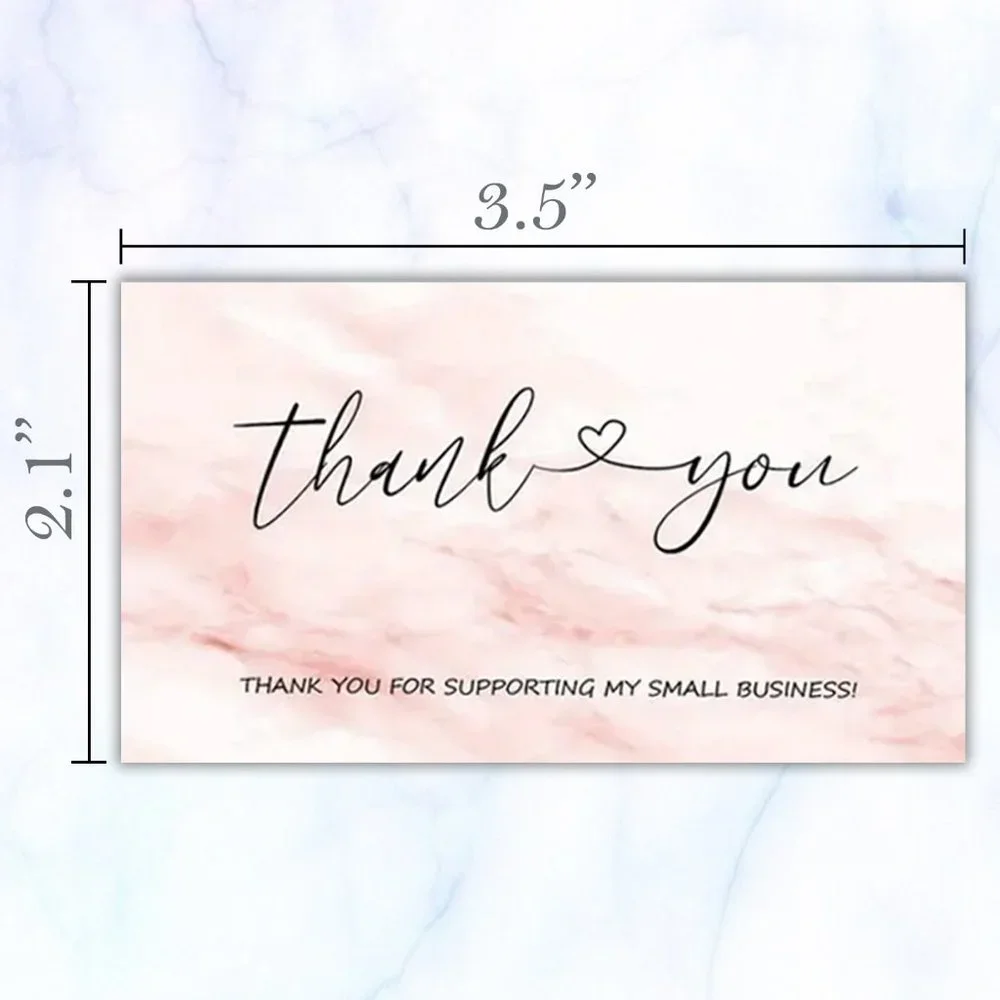 60 Pcs. Thank you Cards
